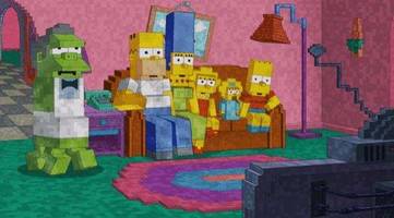 The Simpsons do a Minecraft couch gag, Notch doesn't know how to feel about it